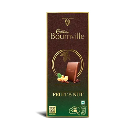 Cadbury Chocolate Bournville Fruit And Nut 